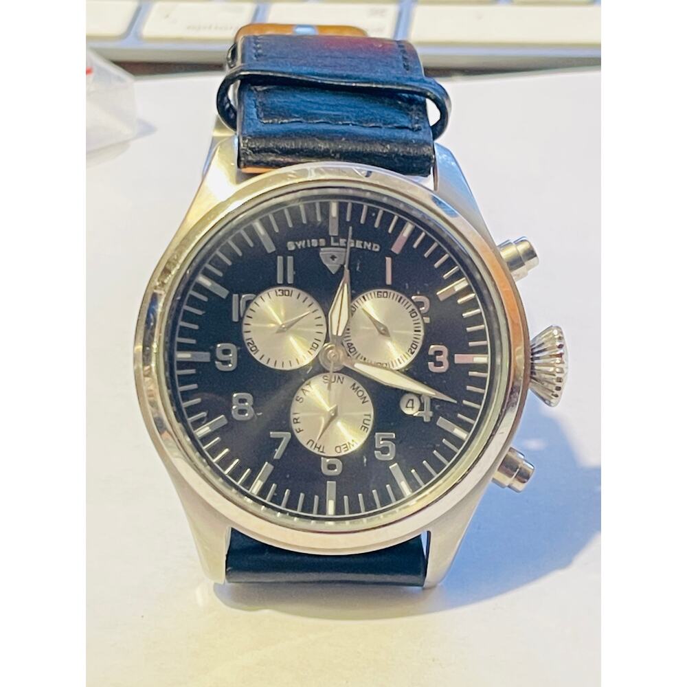 Swiss Legend Pioneer Mens Chonograph  Watch